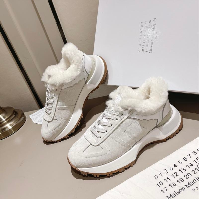 Maison Margiela 2022 Series of fall and winter runners occasional wool sports shoes