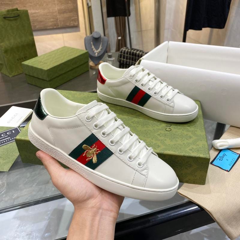 Gucci Top Chip Version of White Shoes