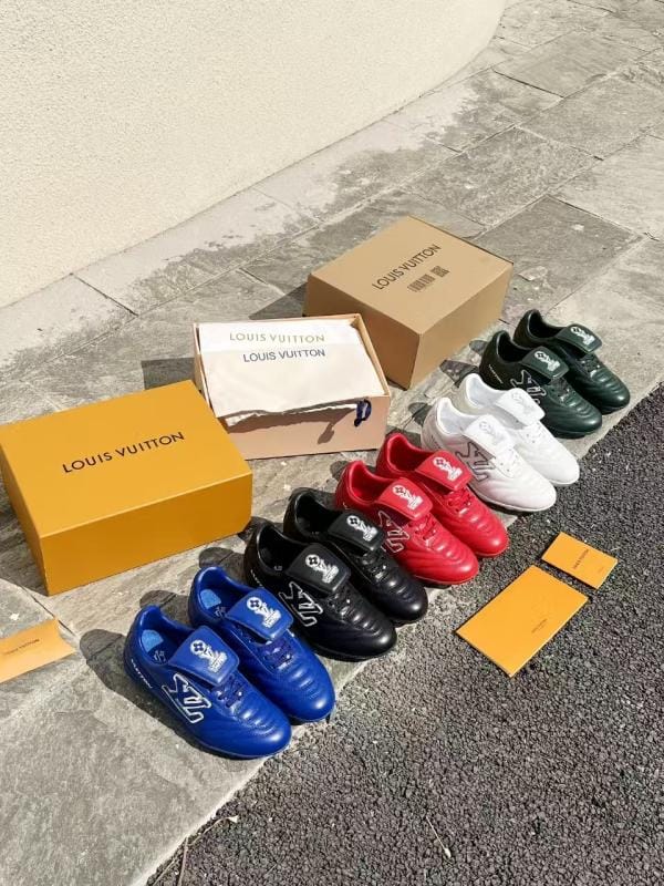 LV Spring and Summer Series Couples same sneakers / sports shoes