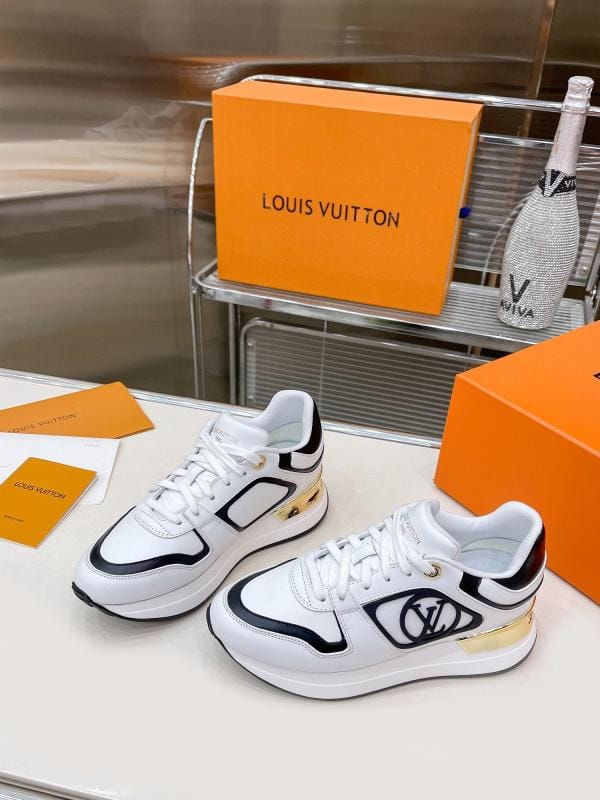 LV Louis Vuitton 2024 New Neo Run Away Women's Lace-up Sneakers