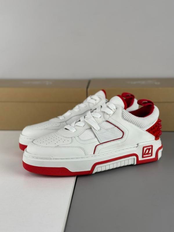 Lu Boting Cl Astroloubi Retro Basketball Red Style Red Shoes