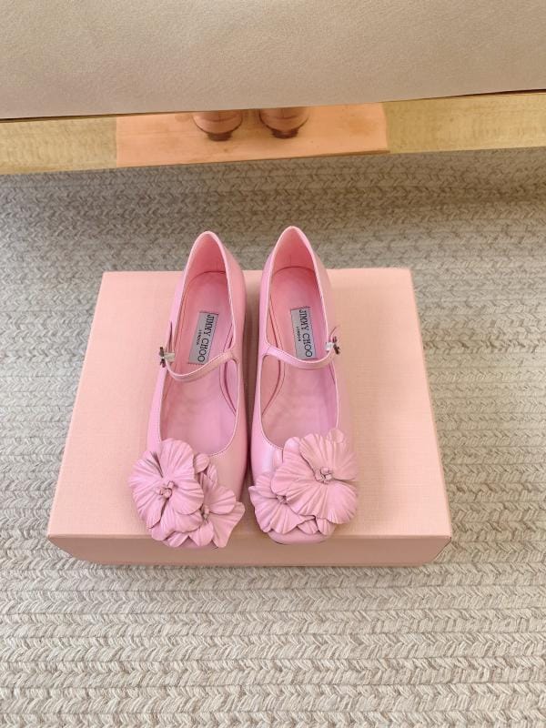 Single shoes from Zhou Yangjie Style Flower Style Mary Zhen