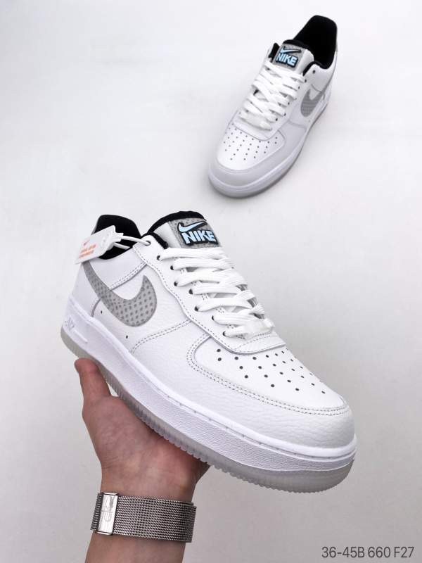 Nike Nike Air Force 1 Low Air Force 1 Bas Top Volydold Casual Sports Shoes