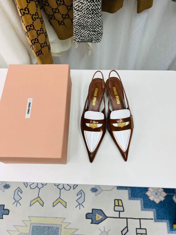 MIUMIU2022 Spring and summer show Penny kitten high heels