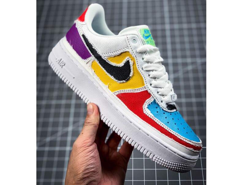 Nike White Tear "Low-Top Polydold Casual Sports Shoes