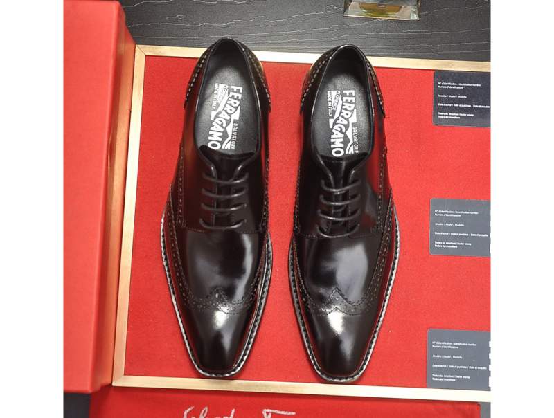 Firagic men's leather shoes