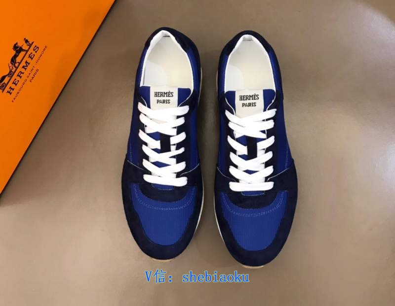 New Hermès Crew Men's Casual Sports Shoes