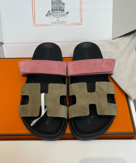Hermes of sandals slides luxury brand high quality copy shoes