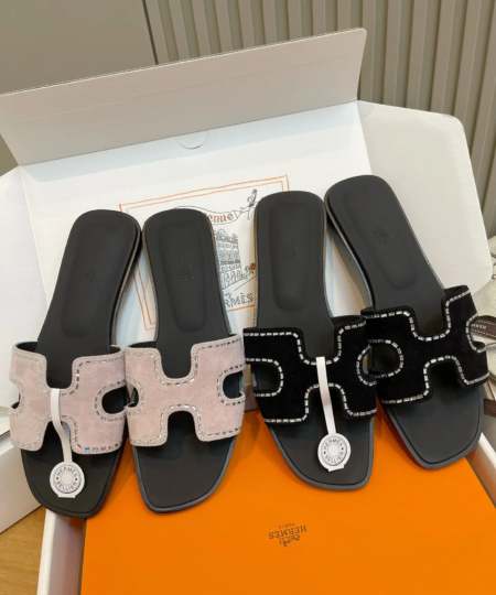 Bling bling hermes sandals slides purchase level brand copy shoes
