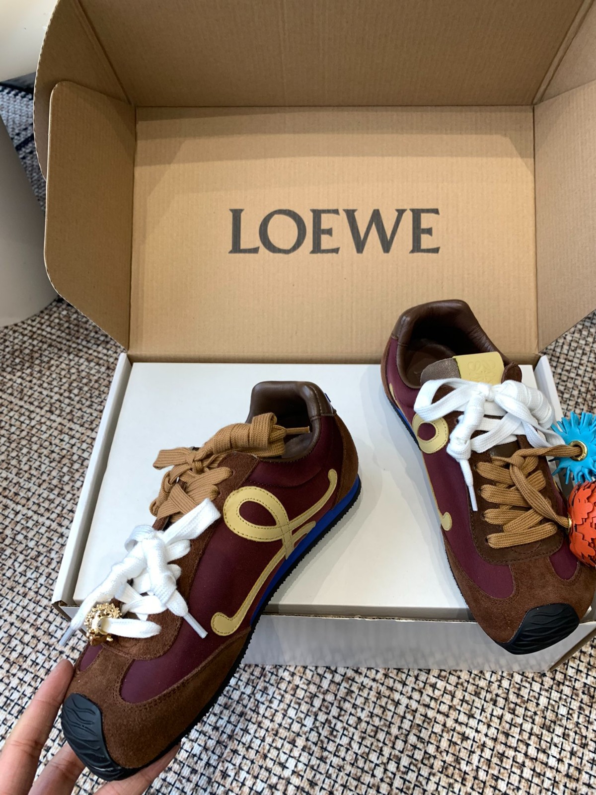 Loewe 2025 Last Podium Couple Ballet Shoes Sports District