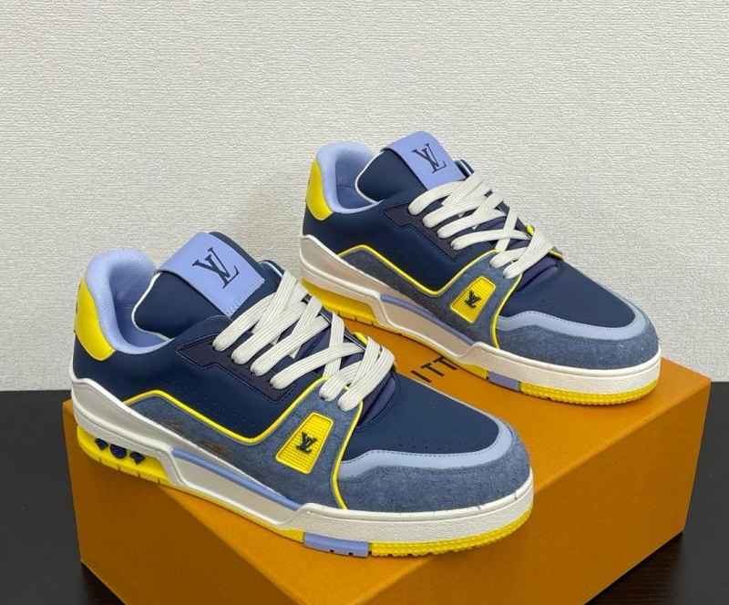 LV Louis Vuitton Trainer Basketball Style Sneakers
