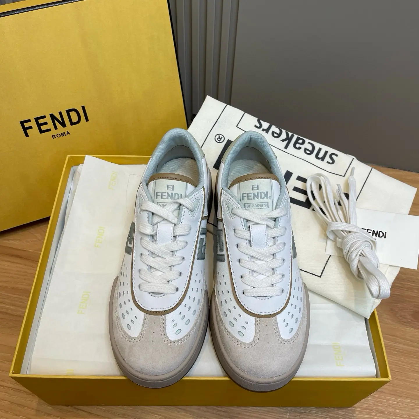 Grey Gucci Shoes