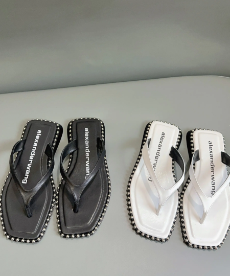 Alexander Wang beaded clip flip-flops (16)