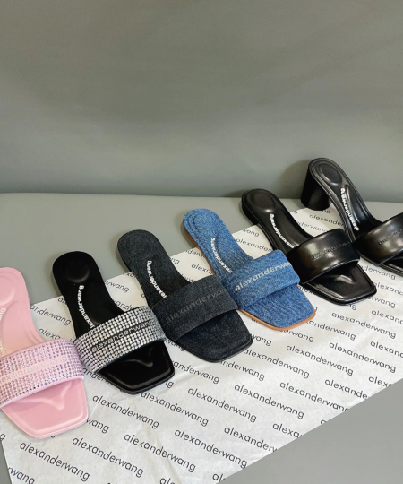 Alexander Wang's latest silk-covered diamond slippers (1)