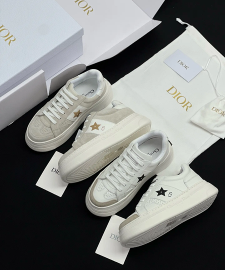 Dior new five-pointed star thick-soled casual shoes