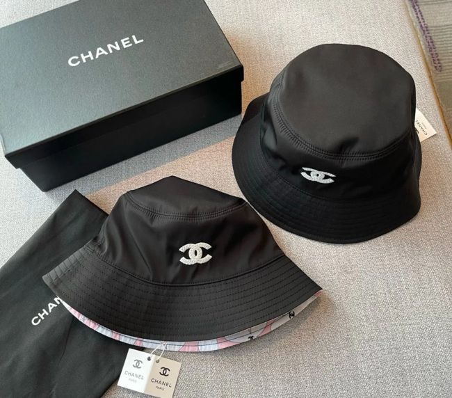 【Chanel】Double-Sided Sequin Fisherman'S Hat Hand-Sewn