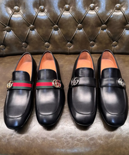 GUCCI-Inspired Classic Leather Shoes (1)