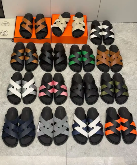 Hermes Kazimir Men's Slippers: Summer Luxury