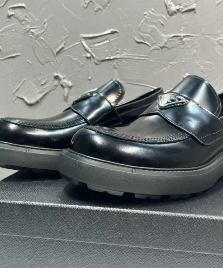 Latest Prada Lace-Up Derby Shoes