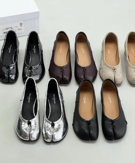 Maison Margiela Tabi Split-Toe Flat Ballet Shoes