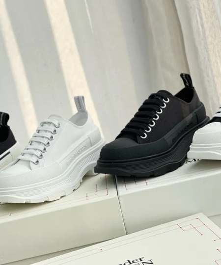 McQueen's Classic Canvas Sneakers