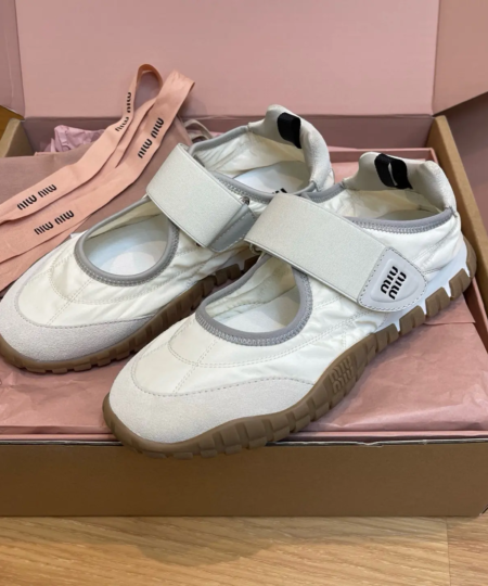 Miu Miu 25SS Spring and Summer Ggoodyear Tire Shoes
