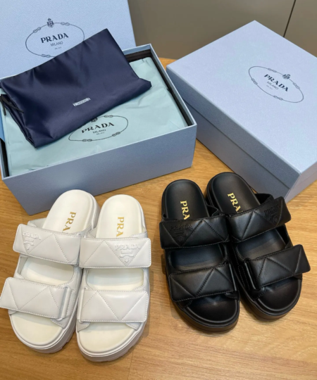 Prada Velcro Sandals​ Packskin Sandals