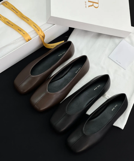 The Row Flat Grandma Shoes Ballet Shoes