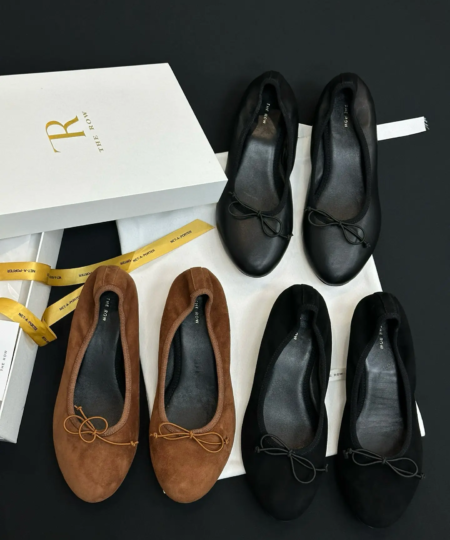 The Row New Bow Ballet Flats – Minimalist Luxury