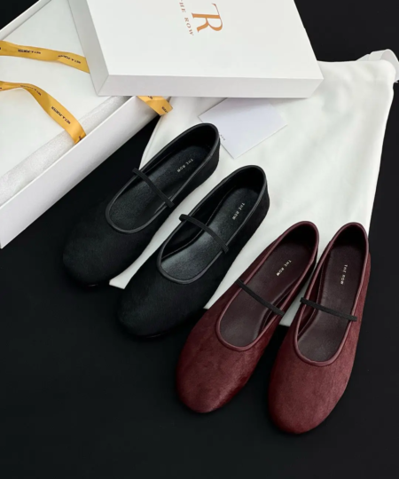 The Row'S New Horse-Haired Ballet Shoes