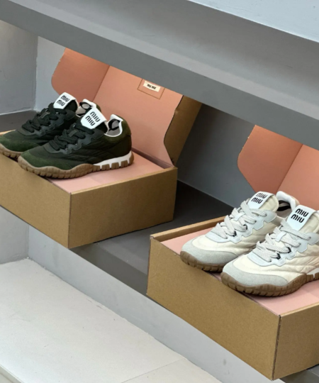 Top version of miumiu spring and summer new Forrest Gump shoes casual sports shoes (20)