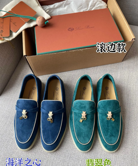 【 𝐋𝐨𝐫𝐨𝐏𝐢𝐚𝐧𝐚 】 Women's pendant loafer shoes jogging shoes (1)