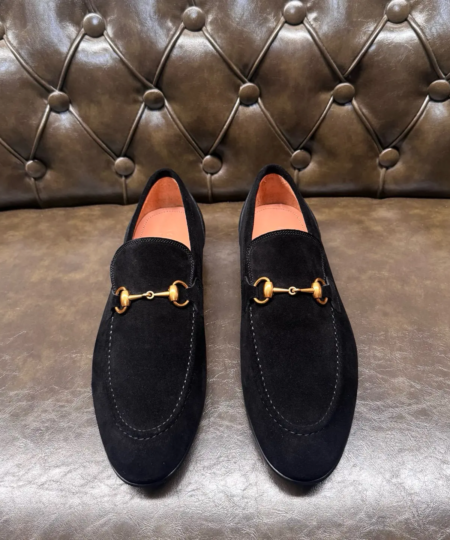 GUCCI-inspired classic leather shoes (38)