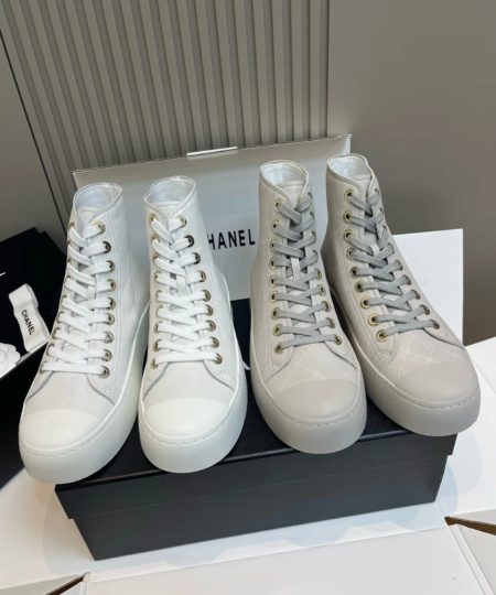 Purchase level Chanel high-top new hot-skin big-toe shoes (21)