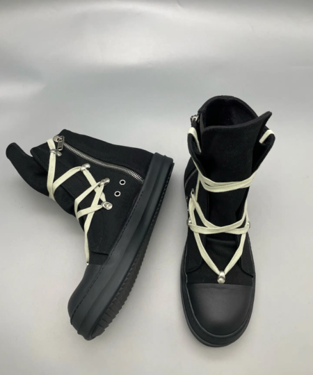 RICK OWENS DRKSHDW catwalk big Converse short boots Martin boots, (2)