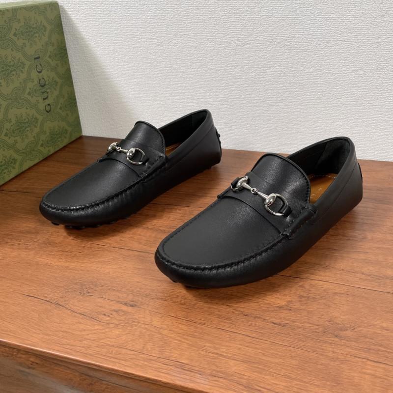 Gucci for men's horse buckle driving shoes