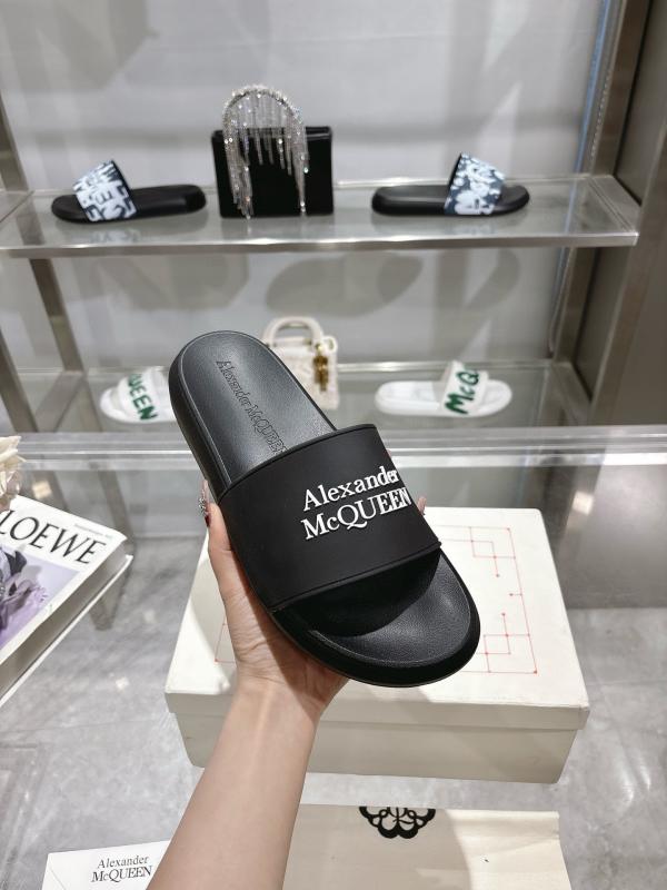 The latest thick flip flops from McQueen