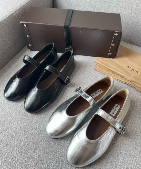ALAIA new flat ballet shoes (1)