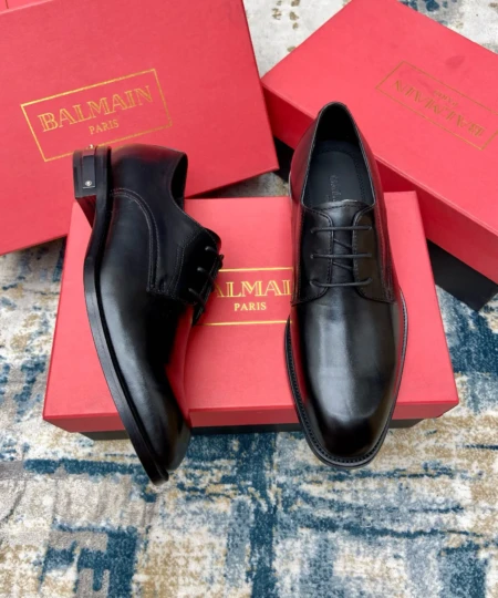 Balmain men's business casual leather shoes (20)