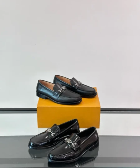  L.v~ High-end Men's Formal Casual Leather Shoes (39)