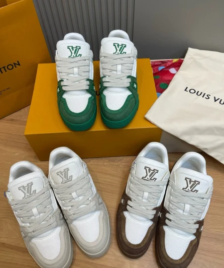 LV-inspired basketball limited series casual sneakers (3)