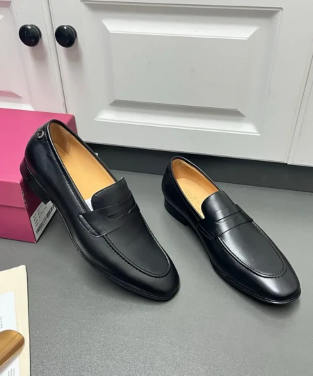 Salvatore Ferragamo handmade men's penny loafers (4)