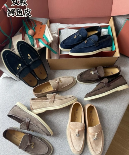 The ceiling-level purchasing agent Crocodile Leather🐊Loro Piana loafers (1)
