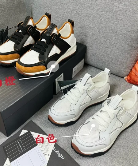 The latest Ermenegildo Zegna flying woven casual sports shoes (1)