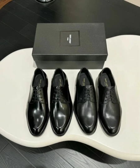 YSL Saint Laurent men's formal leather shoes (85)