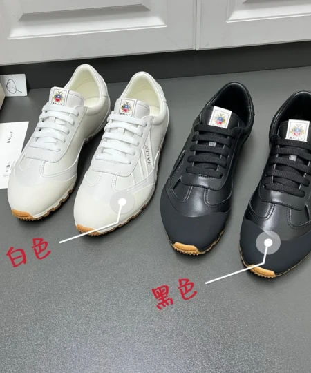  Bally Quarry New Model Small Round Head Casual Shoes (1)