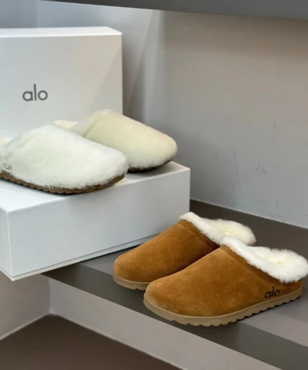 ALO Birkenstock wool cloud slippers factory wholesale (21)